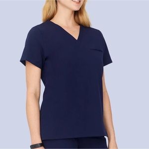Mandala One Pocket Scrub Top Medium